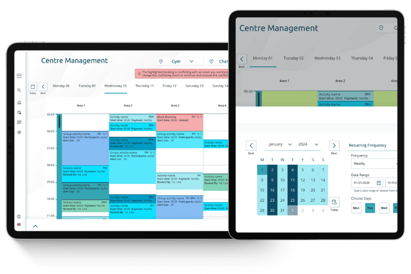 Website - Centre Management on iPad (1)