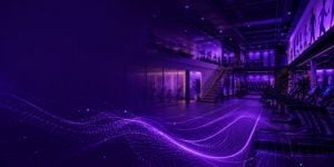 Featured Image - Neon Purple data flow with atrium of gym-1