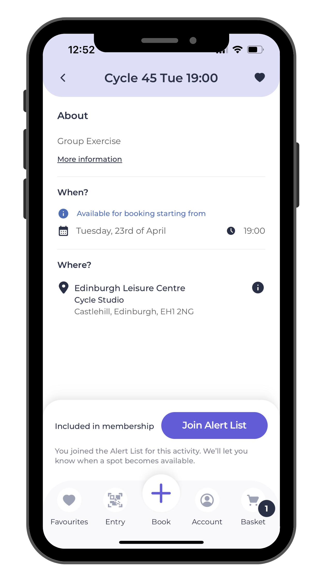 Go App - Alert List JOIN (2)