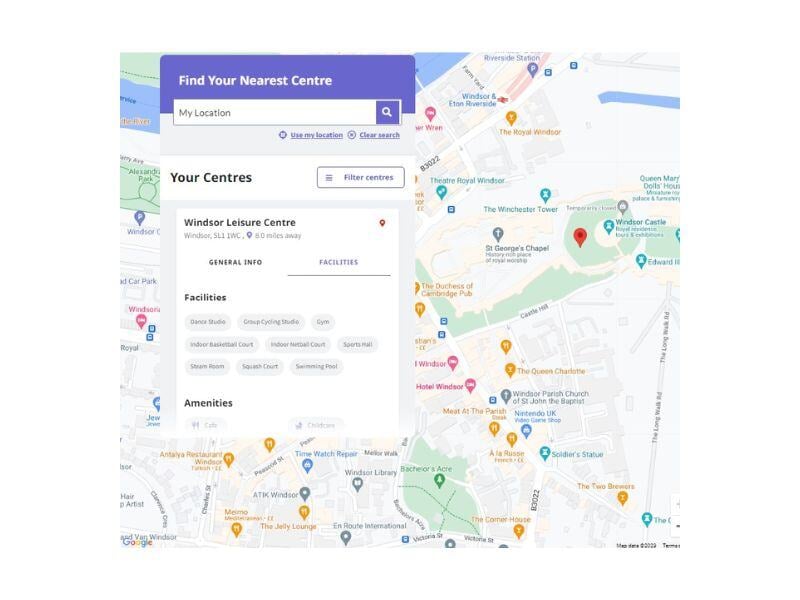 Gladstone Join - Illustration of choosing a site with map